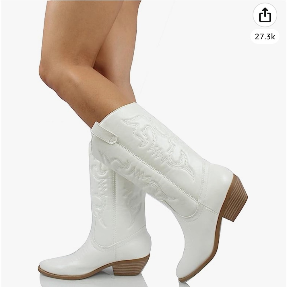 White Cowgirl boots